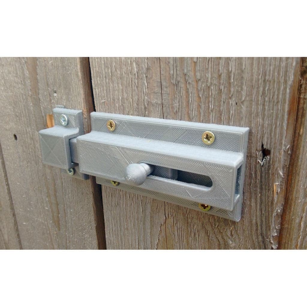 Figura Sliding Door bolt Print fully assembled