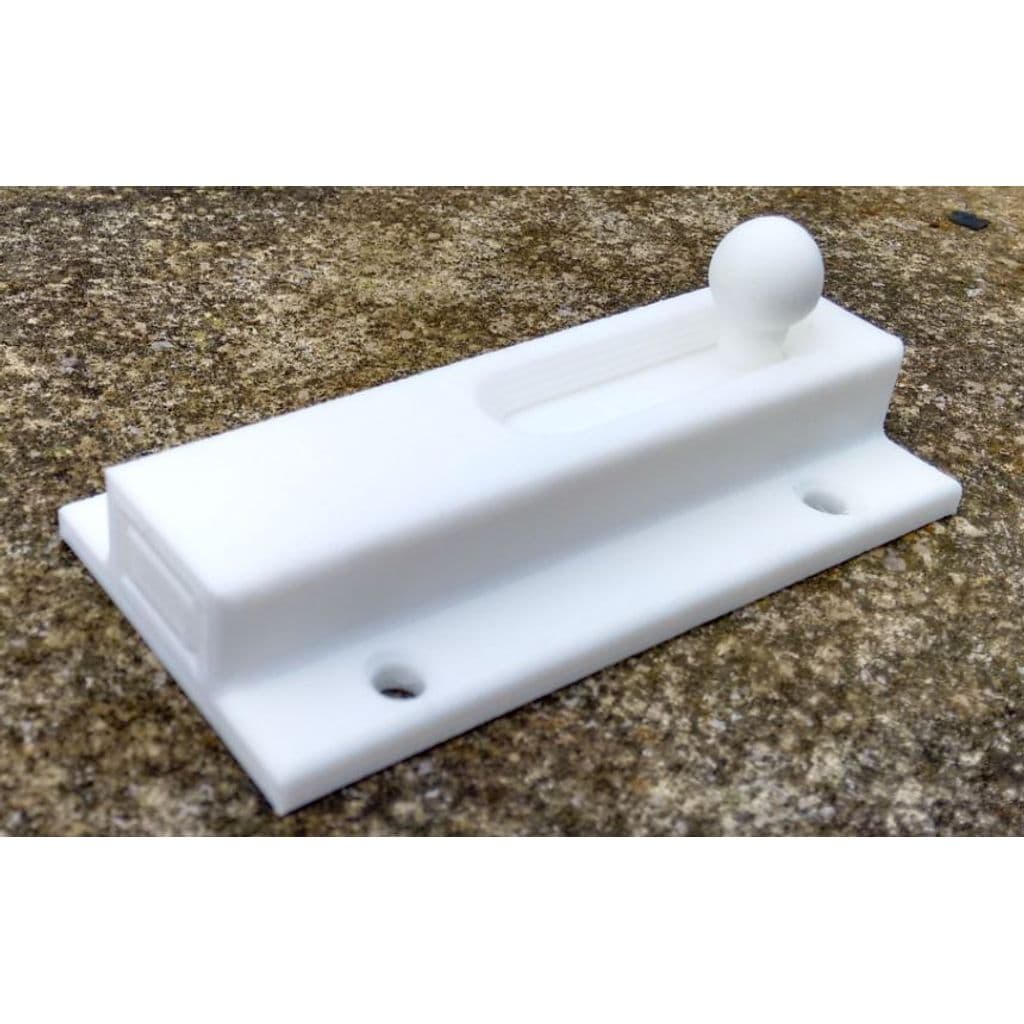 Sliding Door bolt Print fully assembled — imagen 3