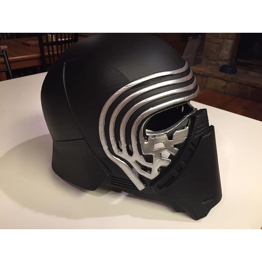 Figura Kylo Ren Mask in 8 Parts