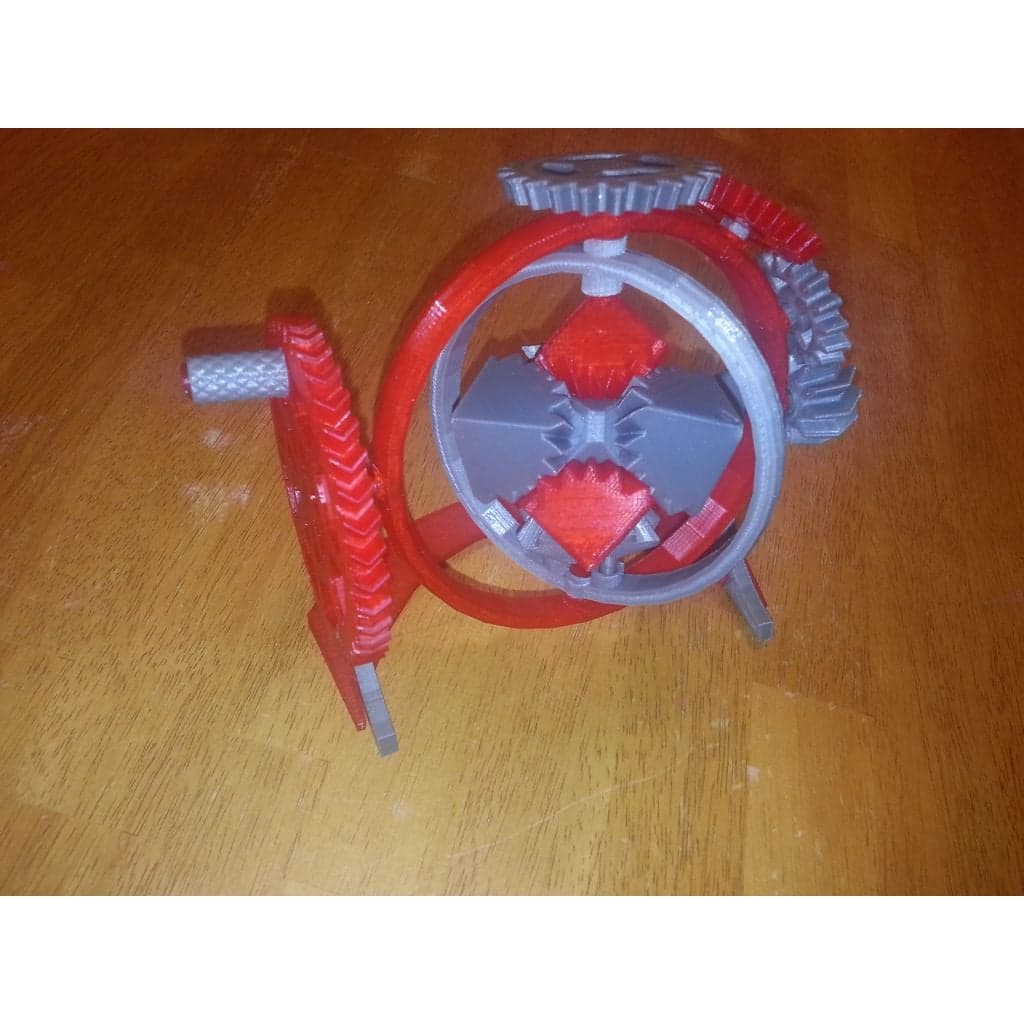 The Amazing Gyroscopic Cube Gears! — imagen 2
