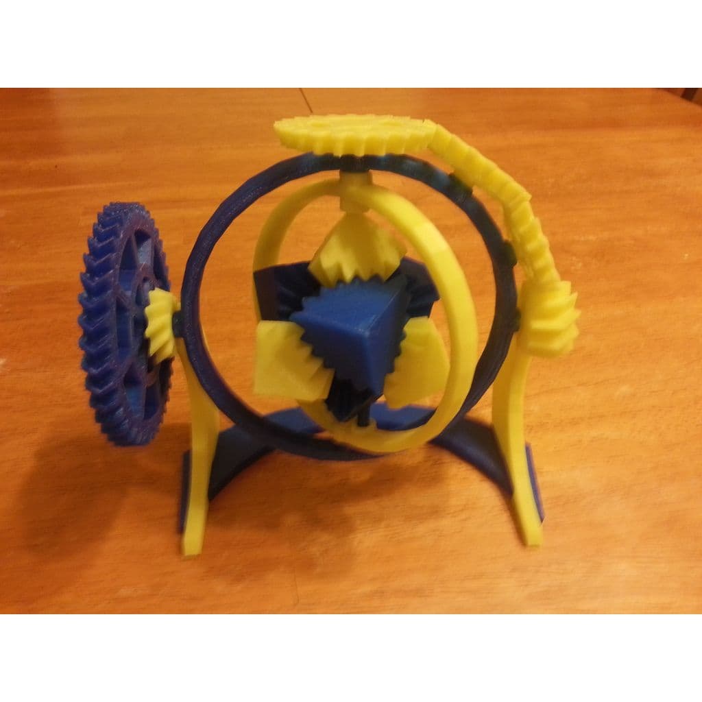 The Amazing Gyroscopic Cube Gears! — imagen 3